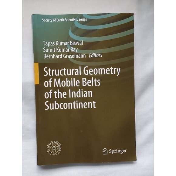 Structural Geometry Of Mobile Belts Of The Indian Subcontinent Book By Springer - Picture 1 of 2
